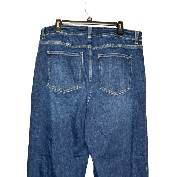 Universal Thread Womens Jeans High-Rise Loose Fit Straight Leg Denim Blue Sz. 18 - Picture 8 of 10